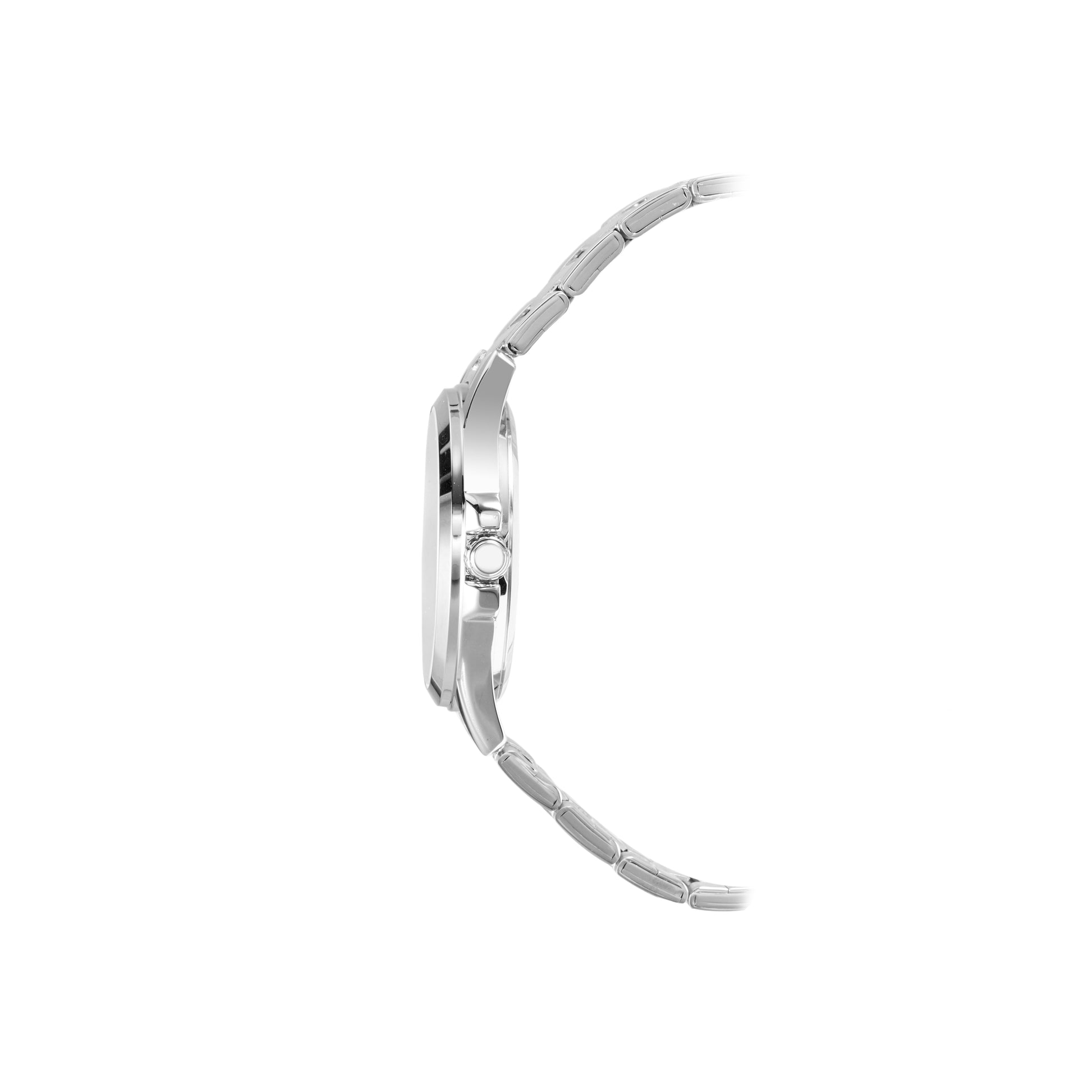 CASIO ENTICERSeries Stainless SteelStrapQuartzWatch Men's Silver Waterproof EDIFICE Mens White Analog MTP-1381D-7A