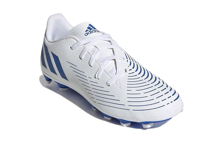 (GS) adidas Predator Edge.4 FG 'White Hi-Res Blue' GW2368