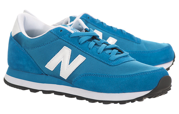 New Balance 501 Series Breathable Wear-resistant Non-Slip Low Tops Retro Blue ML501BBL