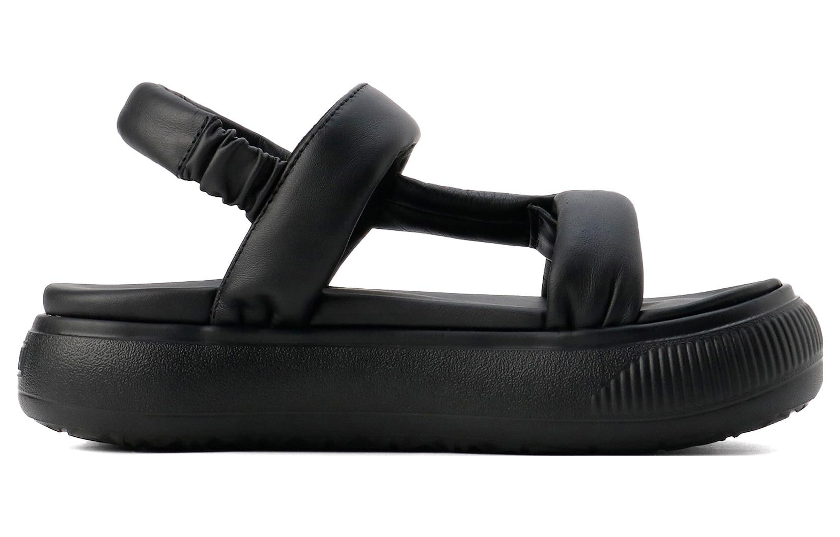 (WMNS) PUMA Suede Mayu 'Black' 383379-06