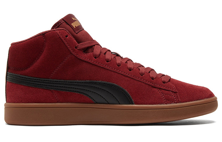 PUMA Unisex Smash v2 Mid Sd Sneakers Red 366923-11