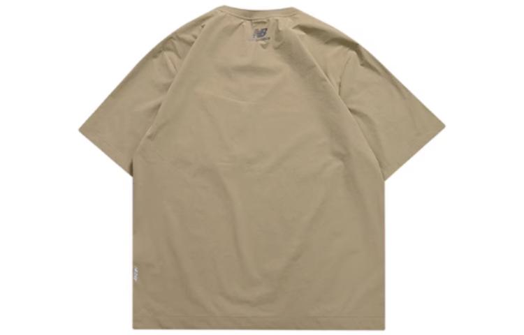 New Balance Casual Pocket T-Shirt Asia Sizing 'Brown' AMT32352