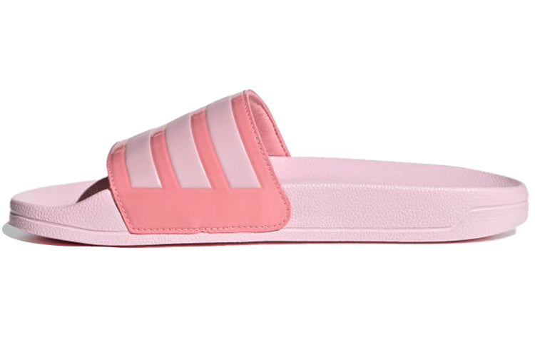 (WMNS) adidas Hirocoledge x Adilette Shower Slide 'Takahashi Hiroko - Clear Pink' FZ2853