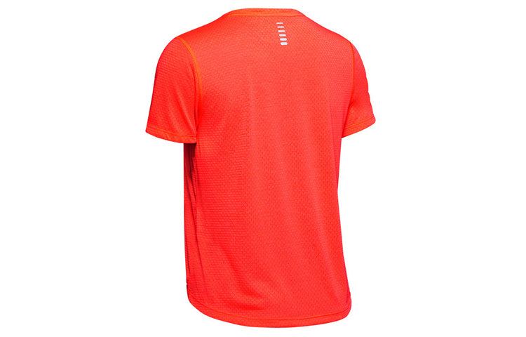 (WMNS) Under Armour Streaker Running Sports Short Sleeve Orange 1342869-836