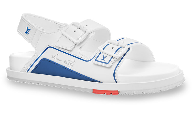 LOUIS VUITTON x NBA Trainer Sandals 'White' 1A8ZLE