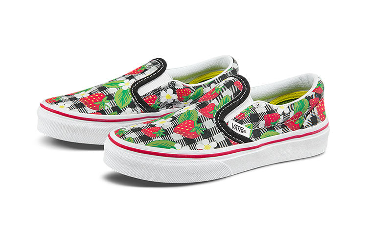 (PS) Vans Slip-On Printing 'Black White Red' VN0A7Q5GARU