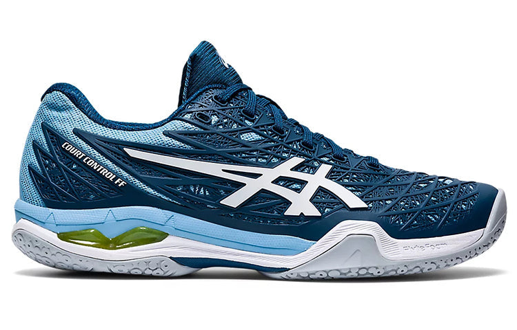 (WMNS) ASICS Court Control FF 'Mako Blue White' 1072A019-401