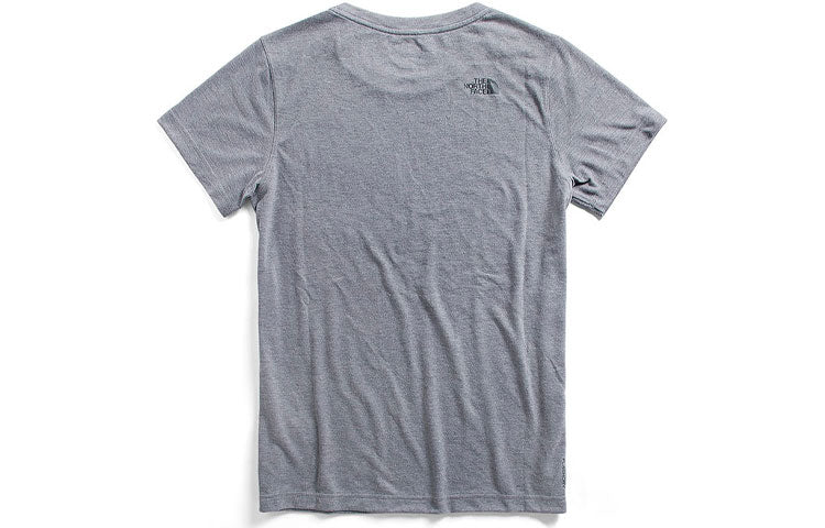THE NORTH FACE Outdoor Sports hygroscopic Breathable Quick Dry Short Sleeve Couple Style Gray 3VRB-DYY