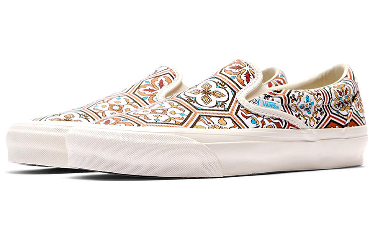 Vans KITH x Classic Slip-On 'Brown Moroccan Pattern' VN0A45JK2CN