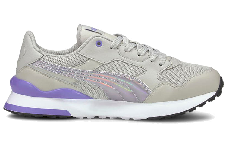 (WMNS) PUMA R78 Future Sports Running Shoes White/Purple 375466-02