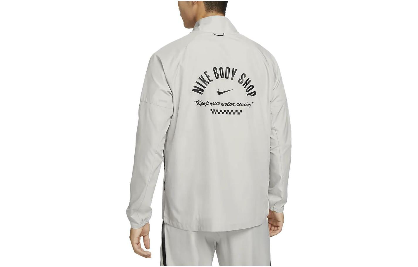 Nike Dri-FIT Miler Running Jacket 'Grey' DV9820-012