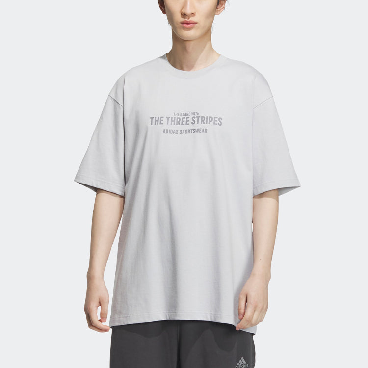 adidas Verbiage T-Shirts 'Grey' IP3930