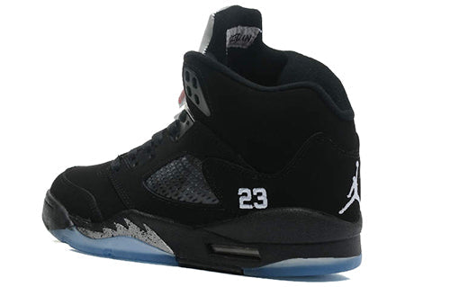 (GS) Air Jordan 5 Retro 'Black Metallic Silver' 2011 440888-010