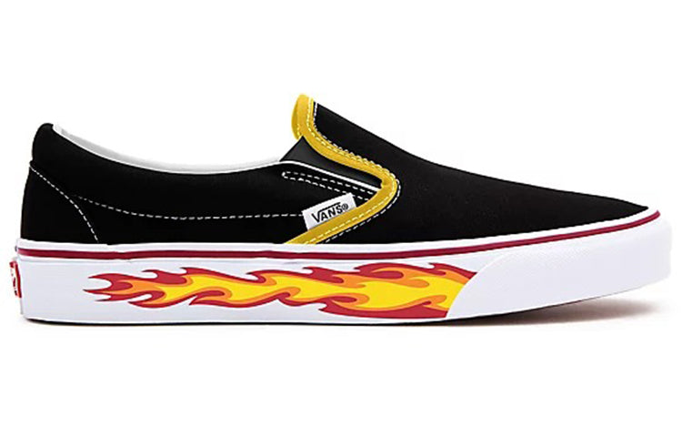 Vans Customs Flame Slip-on Black VN0A3CST035