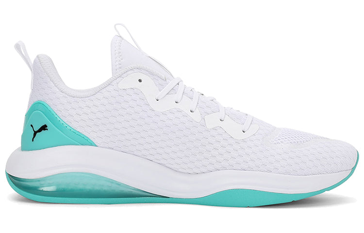 (WMNS) PUMA Lqdcell Tension One8 Low Top Running Shoes White/Blue 193312-01