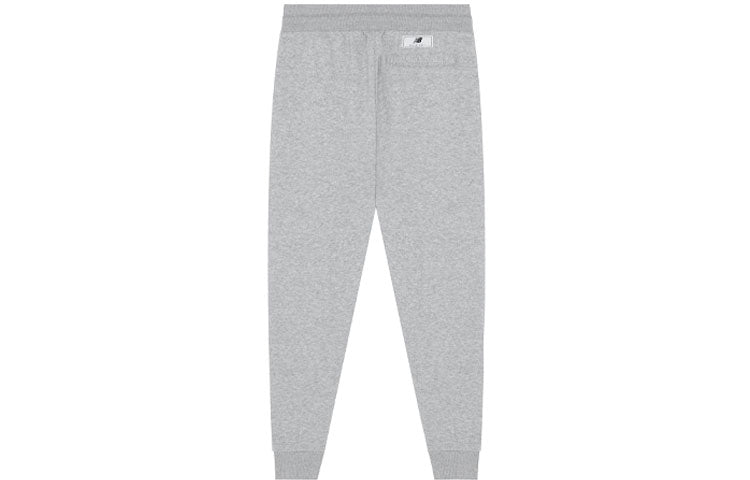 New Balance Hoops Essential Pants Asia Sizing 'Grey White' MP13583-AG