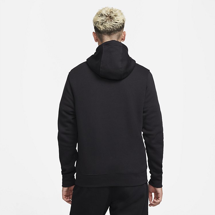 Nike Sportswear Club Fleece Pullover Hoodie 'Black' DQ3513-010