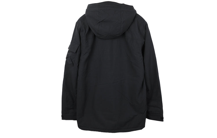 Men's Levis Thicken hooded Multiple Pockets Jacket Black 27525-0000
