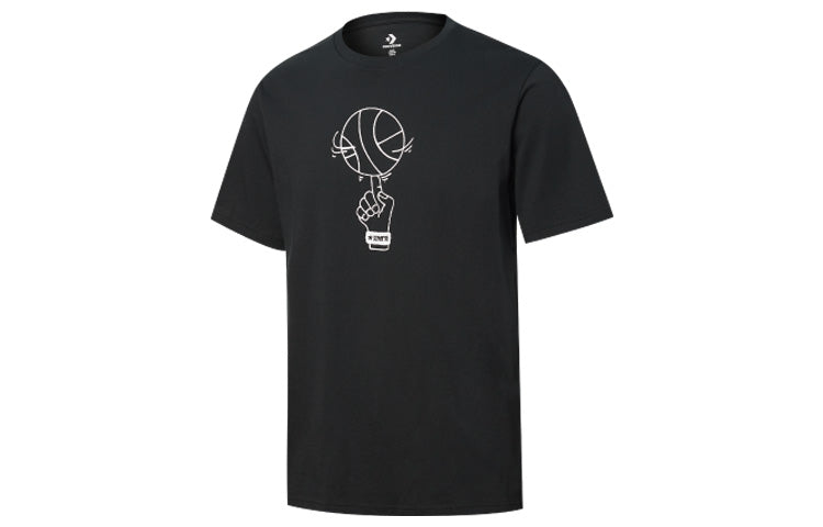 Converse Basketball Graphic T-Shirt 'Black' 10019942-001