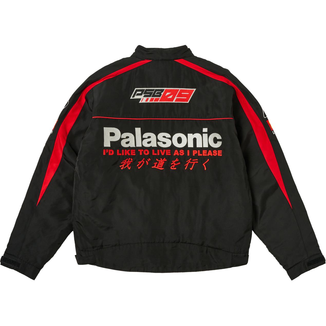 Palace Faster Jacket 'Black Red' P26JK048