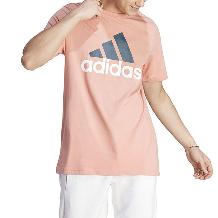 adidas Essentials Single Jersey Big Logo T-Shirt 'Pink' IJ8577