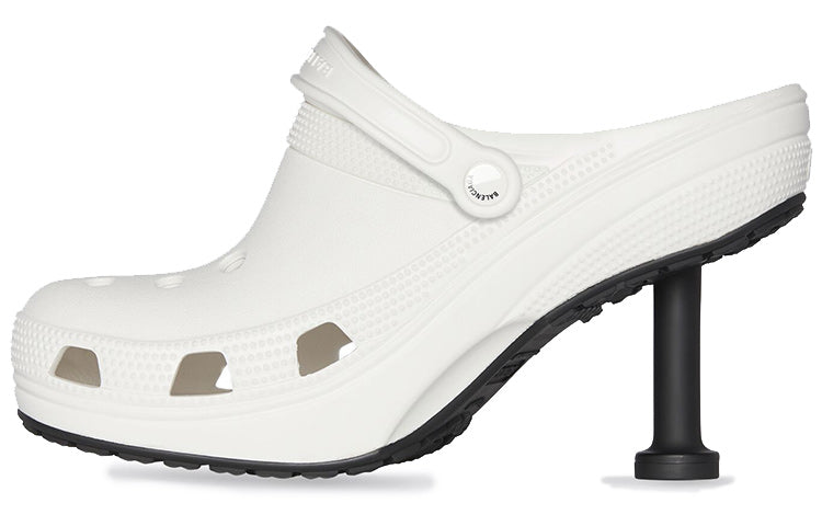 (WMNS) Balenciaga x Crocs Madame 80MM 'White' 677390W1S8E9000