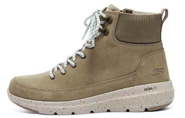 (WMNS) Skechers Glacial Ultra Art 'Sandstone' 144174-TPE