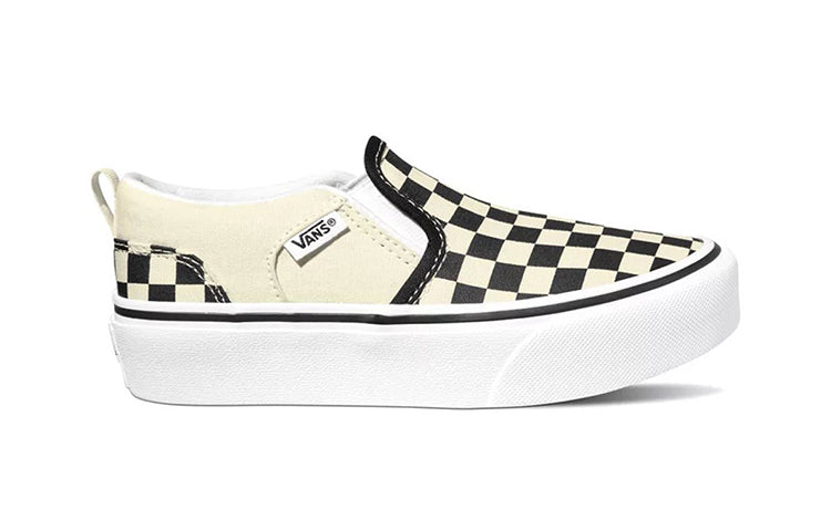 Vans Asher Platform 'Black White' VN0A4UVT5GX