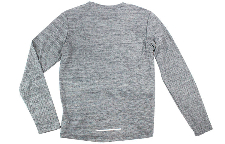 Men's Nike Gym Running Sports Long Sleeves Gray T-Shirt BV4754-068