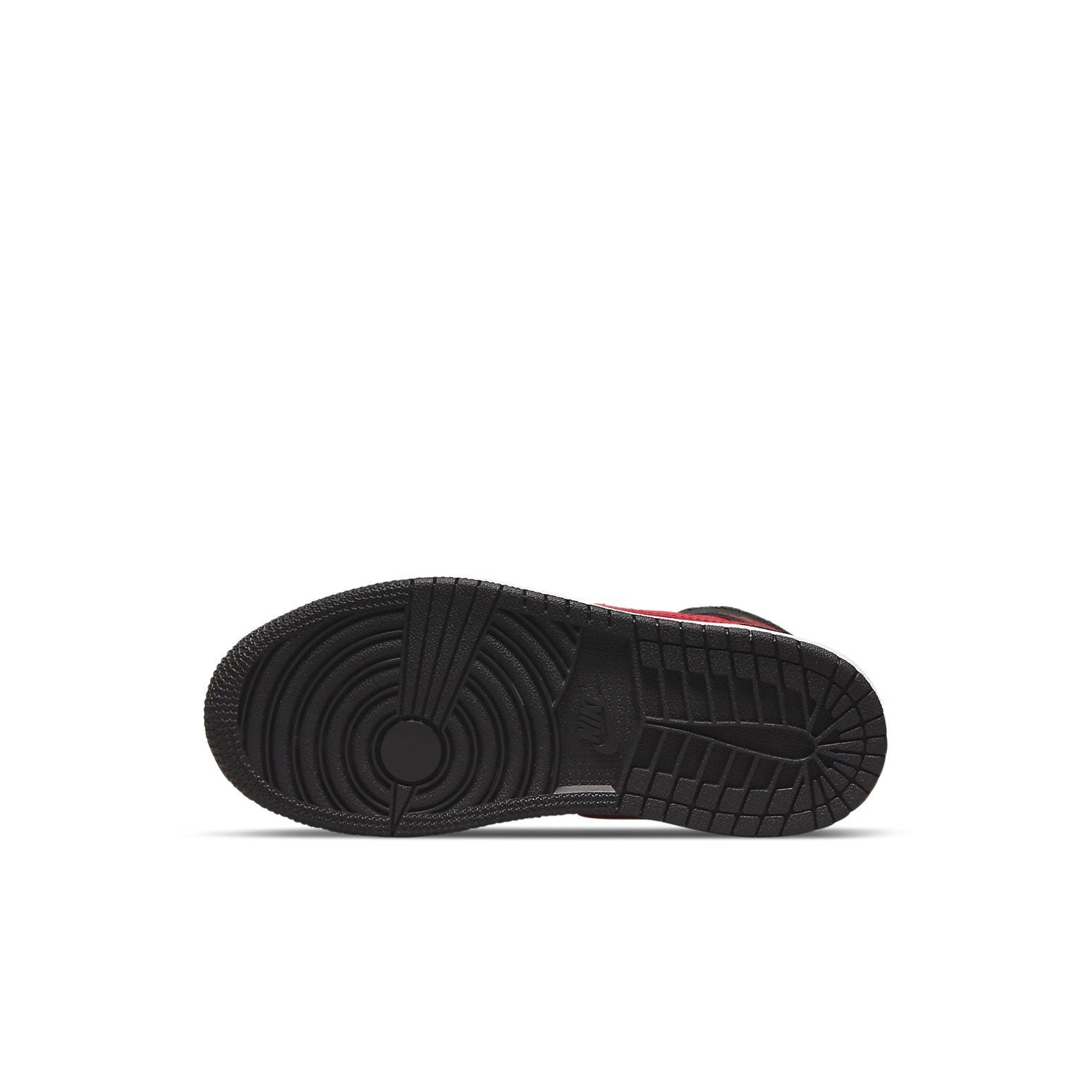 (PS) Air Jordan 1 Mid 'Black Fire Red' 640734-079