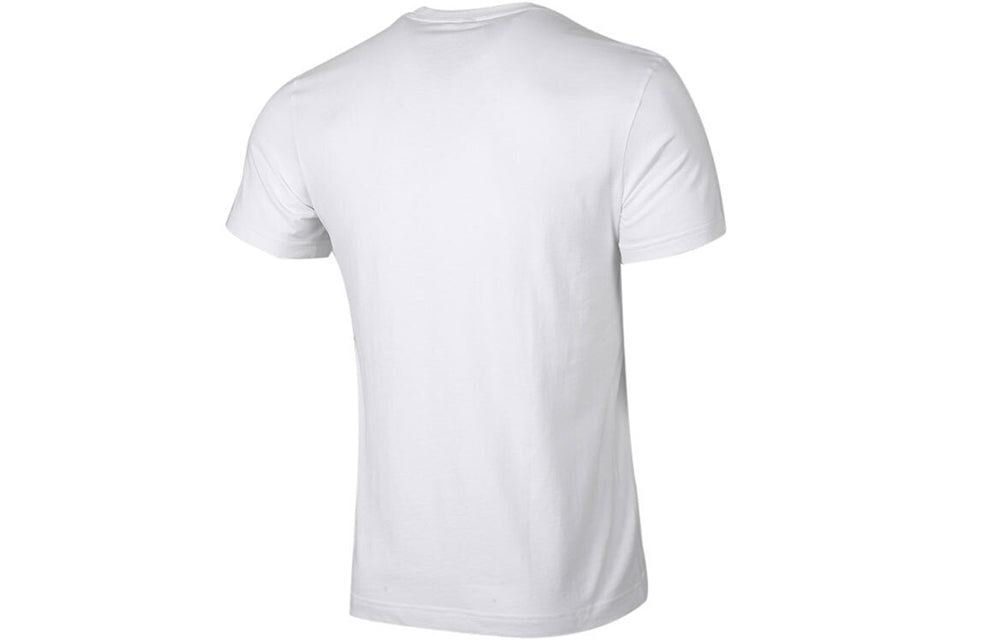 adidas Casual Sports Training Round Neck Short Sleeve White GK4655