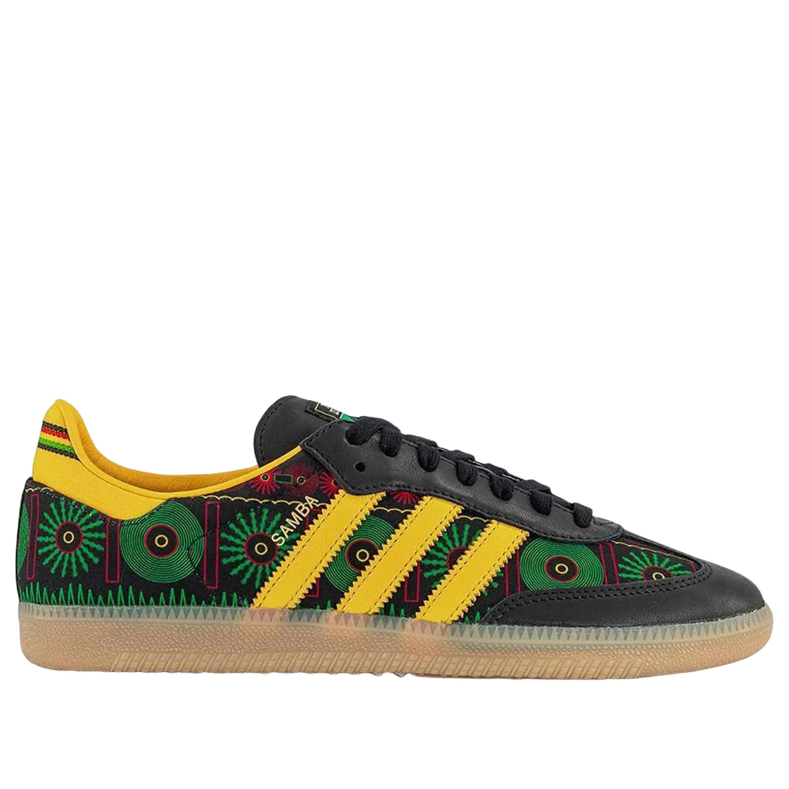 adidas Samba OG Bob Marley Football Is Freedom 'Core Black Bold Gold Pure Ruby' KI8571