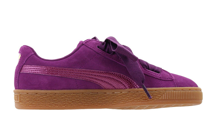 (GS) PUMA Suede Heart SNK 'Dark Purple' 364918-01