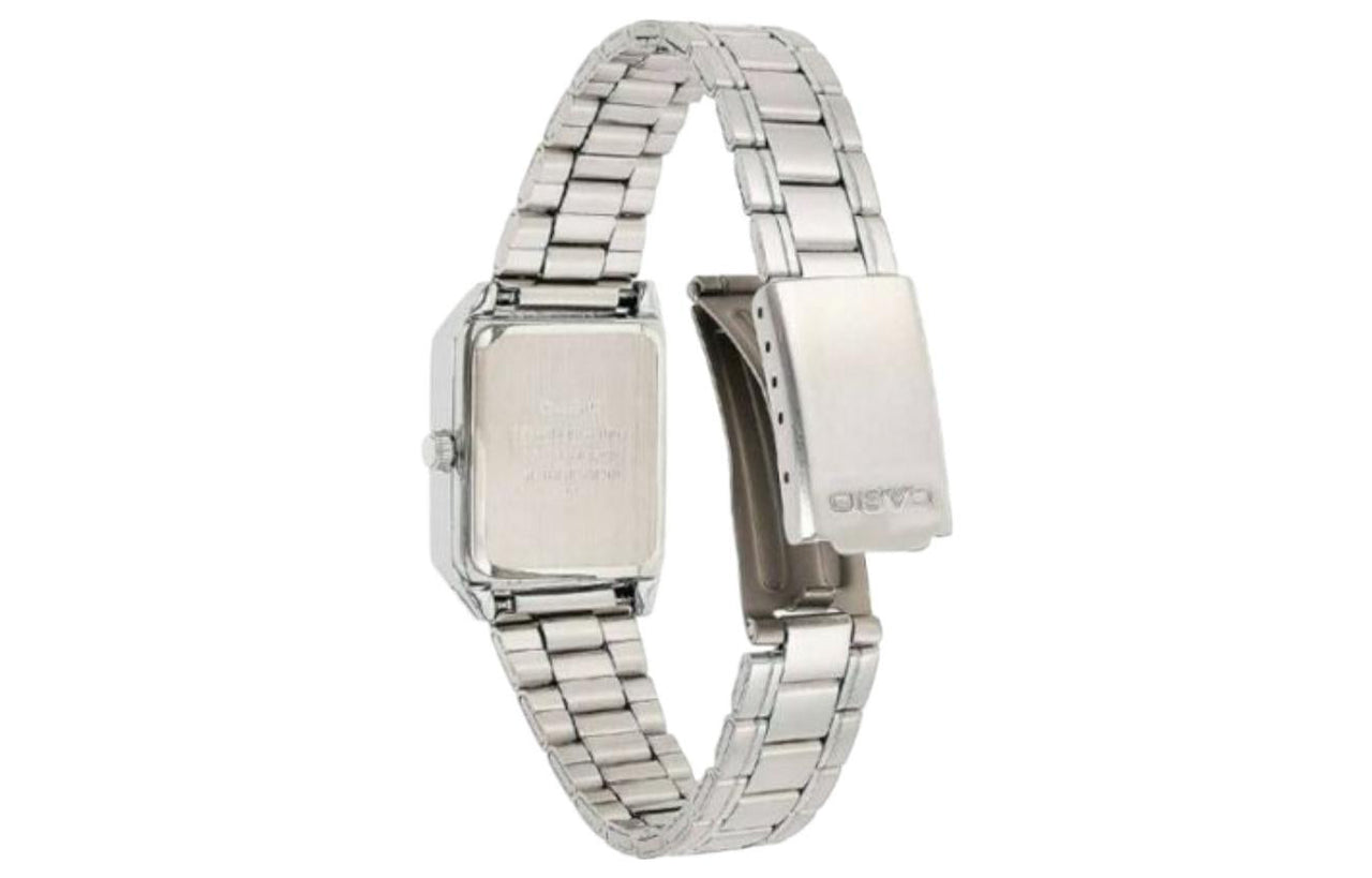 CASIO Ladies DRESS Quartz Silver Analog LTP-V007D-7B
