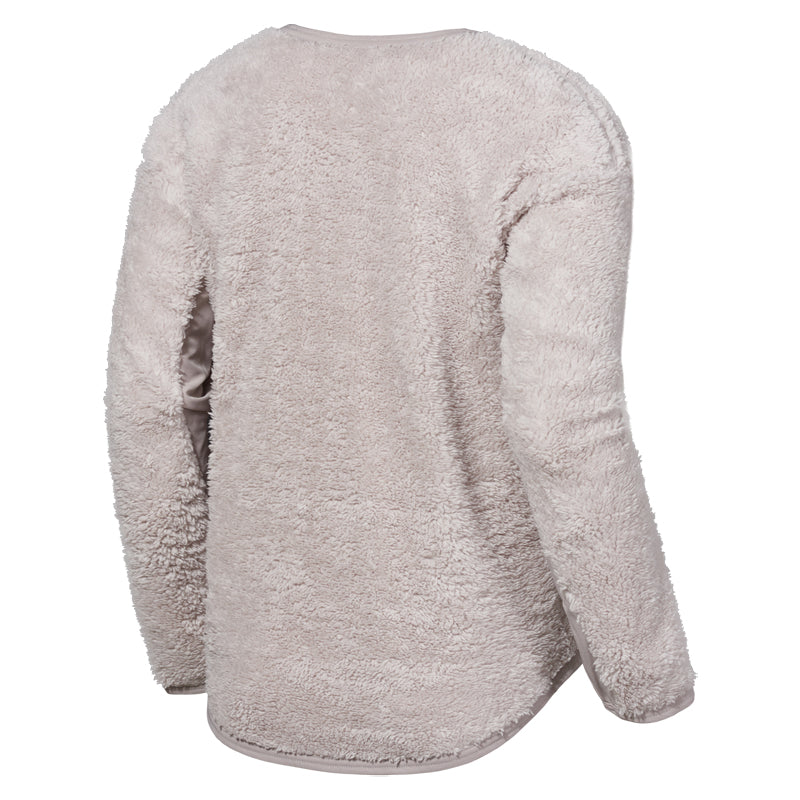 (WMNS) Nike NK LS Shrpa Top Wrap 'Desert' 929840-008