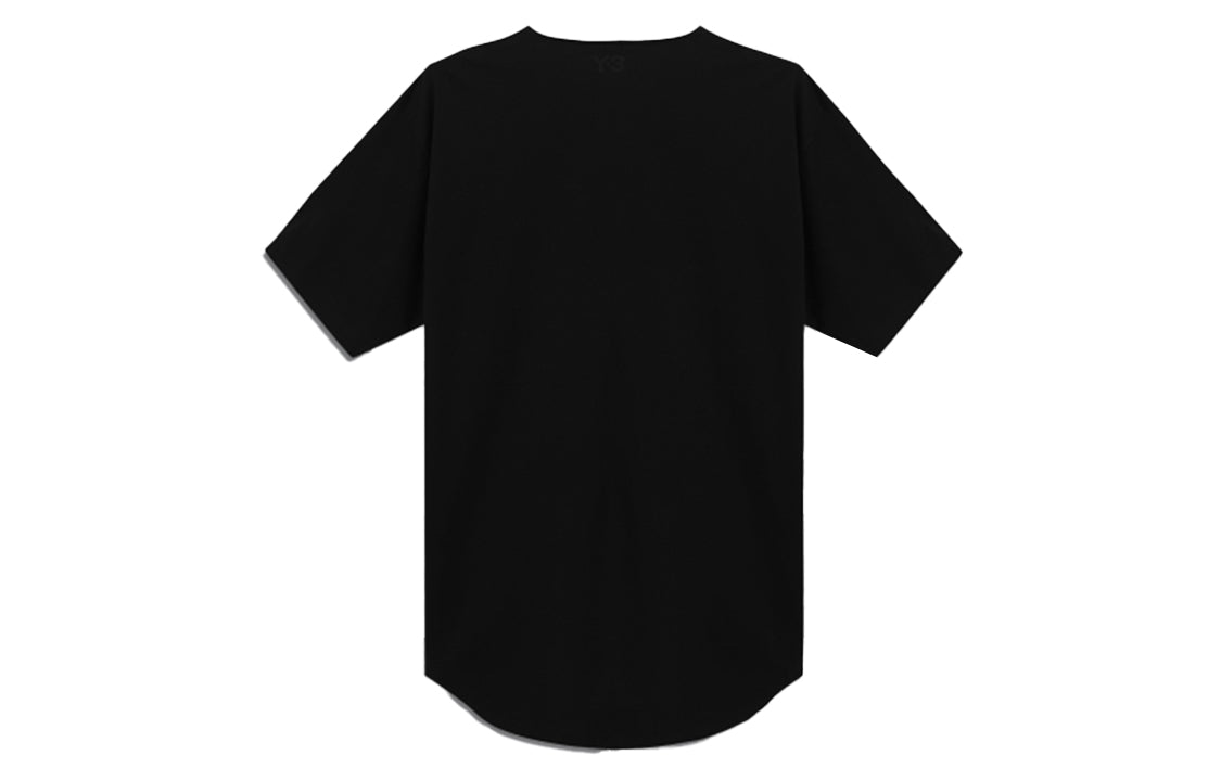 Men's Y-3 CRFT BOND TEE Sports Short Sleeve Black T-Shirt FN5754