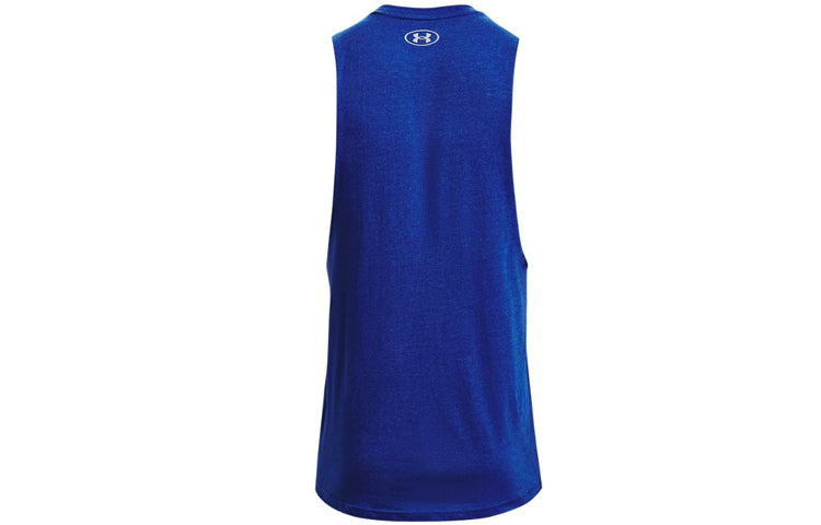 Under Armour Project Rock Property Tank 'Blue' 1367126-400