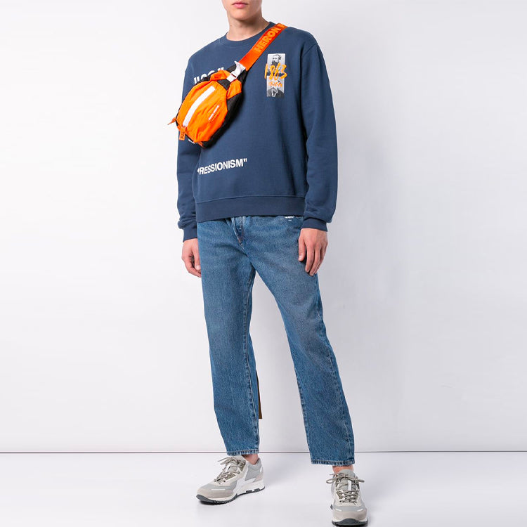 Off-White SS19 99 Summer 1863 Crew Neck sweatshirt OMBA025R19B970093088