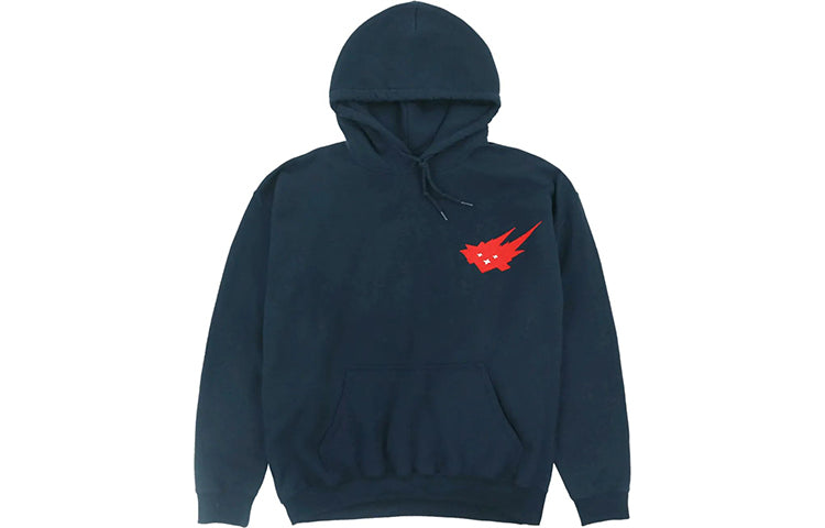 Travis Scott Cactus Jack CACTI Series Alphabet Printing hooded Long Sleeves Unisex Blue TC-79