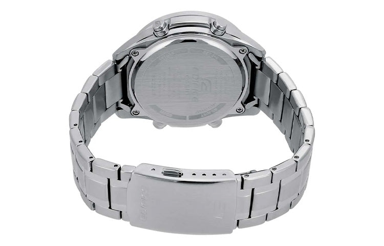 CASIO EDIFICE Blue Dial Mens Blue Analog/Digital Combo EFV-C100D-2
