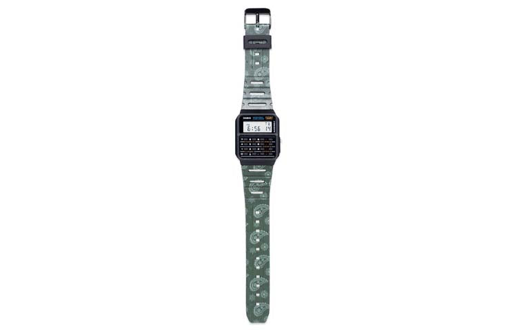 CASIO Male VINTAGE Japan / South Korea Fashion Limited Edition Green Digital CA-53WF-1PR