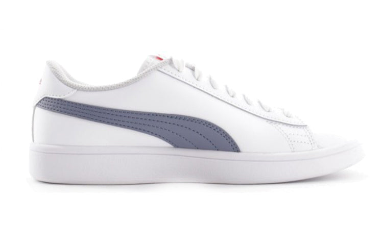 (GS) PUMA Smash V2 'White Gray' 365170-25