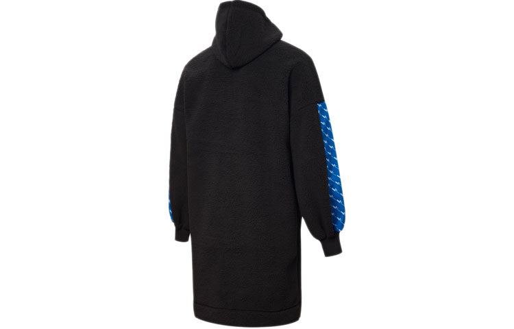 PUMA Long Fleece Jacket 'Blue Black' 532171-01
