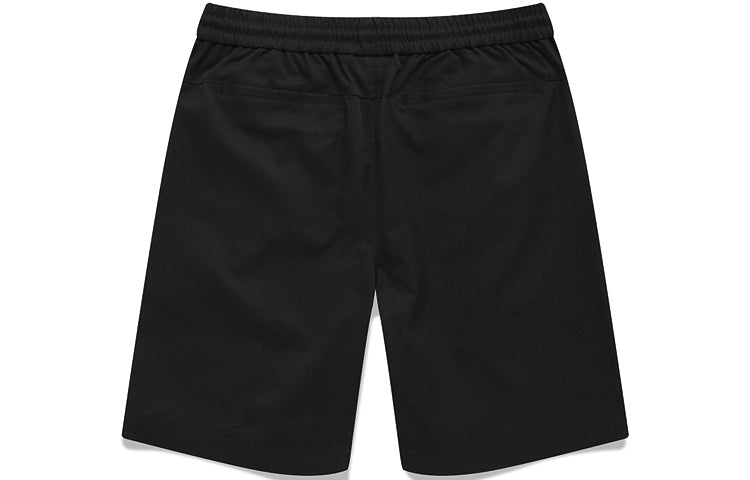 FILA FUSION Logo Printing Woven Sports Shorts Black T61M021806A-BK