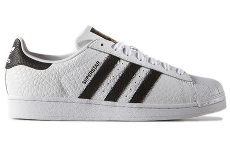 adidas originals Superstar Lightweight Cozy Skate Shoes White Black Unisex 'Black White' S75157