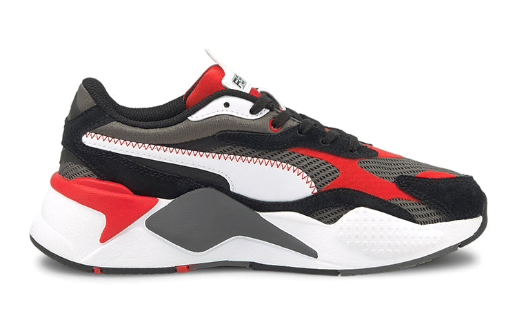 (GS) PUMA RS-X3 Twill 'Castlerock Poppy Red' 375987-02