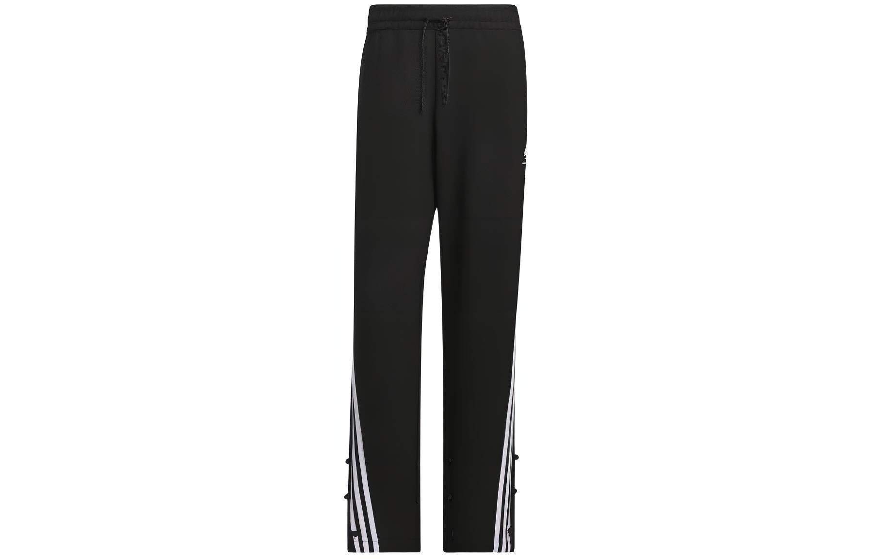 adidas Originals Track Pant Asia Sizing 'Black White' JE1119