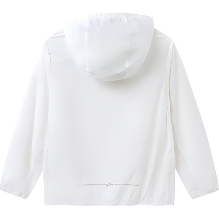(GS) ASICS Logo Jacket 'White Blue' 332241053090-10