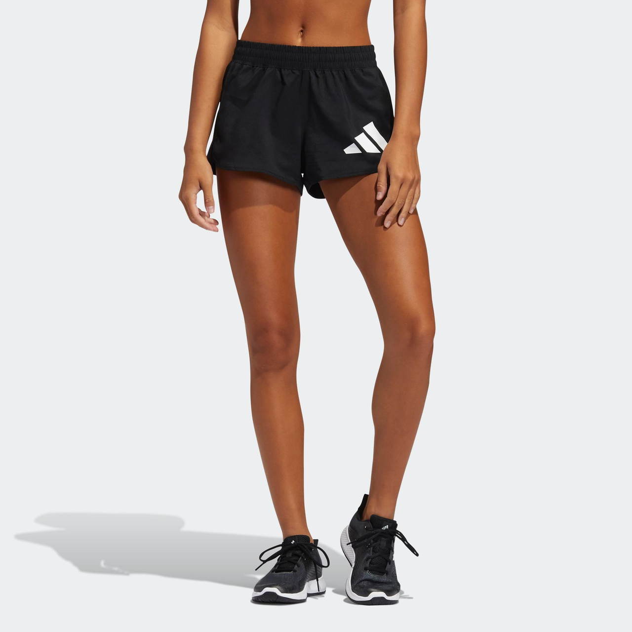 (WMNS) adidas Woven Pcer Bos Shorts Asia Sizing 'Black' GL0705