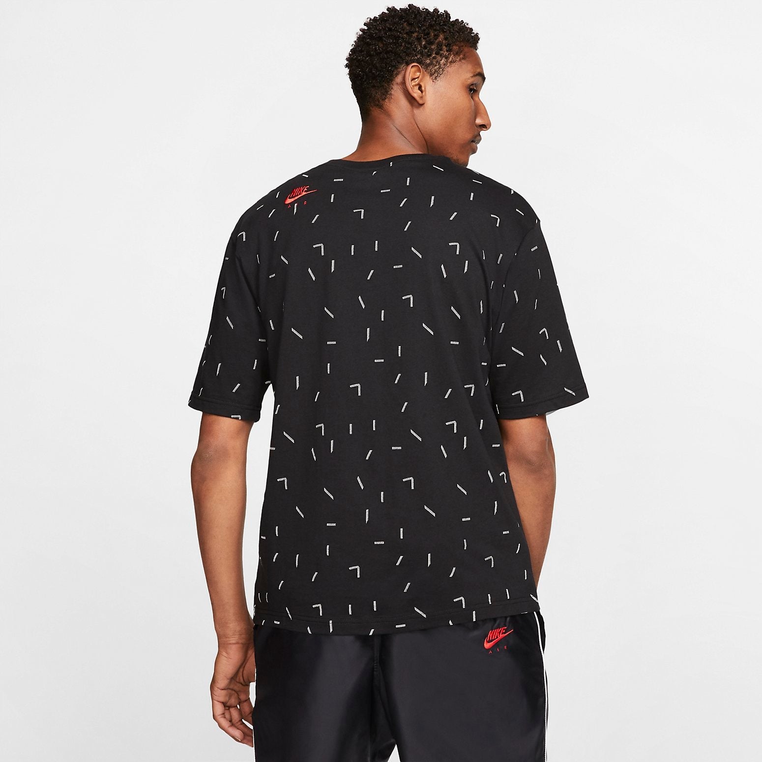 Air Jordan Legacy AJ5 AOP Short Sleeve T-Shirt 'Black' CW7101-010
